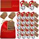 100 Sets The Polar Santa Sleigh Bell Gift Reindeer Bell Christmas Believe Bell O