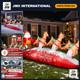 10ft Santa Sleigh & Reindeer Christmas Inflatable Yard Decor Outdoor Xmas Deco