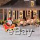 10ft Santa Sleigh & Reindeer Christmas Lighted Airblown Inflatable Outdoor Decor