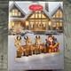 12ft Christmas Inflatables Santa And Reindeer, Blow Up Santa Sleigh And Reindeer