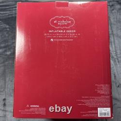 12FT Christmas Inflatables Santa and Reindeer, Blow up Santa Sleigh and Reindeer