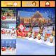 12ft Inflatable Santa Sleigh With 3 Reindeer Led Outdoor Christmas Decor, Yard