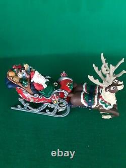 1997 Hallmark Santa's Magical Sleigh Repaint New Rare