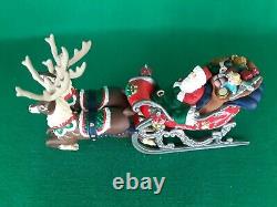 1997 Hallmark Santa's Magical Sleigh Repaint New Rare