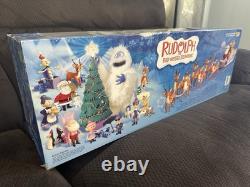 2003 Santa's Sleigh & Reindeer Team New In Box! Memory Lane Collection