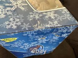 2003 Santa's Sleigh & Reindeer Team New In Box! Memory Lane Collection