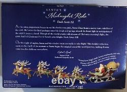 2005 Hallmark Keepsake Set Christmas Ornaments Santa's Sleigh Ride Reindeer