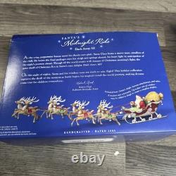 2005 Hallmark Santa's Midnight Ride COMPLETE Set 5 Dash Away And Reindeer