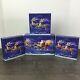 2005 Hallmark Santa's Midnight Ride Table Top Dash Away Sleigh & 6 Reindeer New