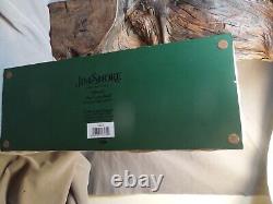 2020 ENESCO JIM SHORE HEARTWOOD CREEK Here Comes Santa Sleigh Reindeer 6006635