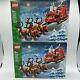 2 Boxes! Lego 40499 Santa's Sleigh With Reindeer New Sealed Winter Christmas Lot