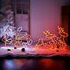 315 Led Santa Sleigh And Reindeer Lights, Christmas Lighted Neon Sign, Christmas