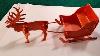 3d Printed Santa S Sleigh And Reindeer Puzzle
