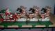 4 Midwest Cannon Falls Cast Iron Santa Sleigh 3 Reindeer Stocking Holders
