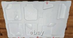 4 Pc Porcelain Christmas Ensemble Santa, Sleigh, Two Reindeers Read