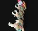 8' Santa Sleigh 3 Reindeer Christmas Inflatable Lighted With Blower Storage Bag