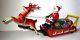 Automate-santa Claus On Reindeer Sleigh -fonctionne+video-m. T Co. Made In Japan
