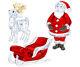 Authentic Swarovski Santa Reindeer Sleigh Christmas Bnib 5223620 5223261 5223691
