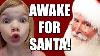 Awake For Santa Claus Staying Up Late Christmas Eve Babyteeth More