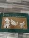 Beautiful Vintage Traditions Porcelain Santa With Sleigh And Reindeer Christmas