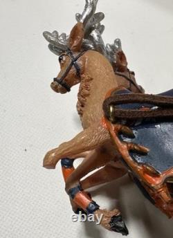 Bradford Exchange Santa Sleigh Reindeer Merry Christmas Denver Broncos Fans 2014