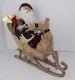 Byers Choice New For 2015 Storybook Santa In A Sleigh With Reindeer Stunning