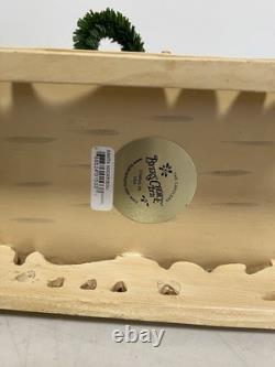 Byers' Choice Santa In Sleigh Caroler With Caribou, Retired Caroler