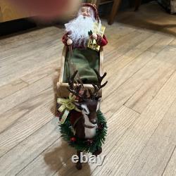 Byers Choice Sleigh Santa With Reindeer 2025