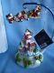 Christopher Radko Midnight Magic 3pc Set Santa Sleigh, Reindeer, Victorian Home