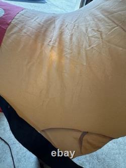 Christmas Inflatable Santa Claus Reindeer Sleigh Blowup Yard Decoration 12.5ft