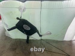 Christmas Inflatable Santa Claus Reindeer Sleigh Blowup Yard Decoration 12.5ft