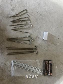 Christmas Inflatable Santa Claus Reindeer Sleigh Blowup Yard Decoration 12.5ft