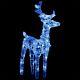 Christmas Lighted Reindeer & Santa's Sleigh Xmas Led Outdoor Indoor Decoration