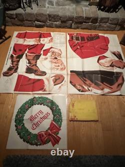 Christmas Plywood Pattern Outdoor Display Sleigh Reindeer Santa by Douglas Fir