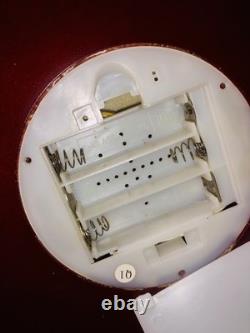 Christmas Village Sculpture Decoration Lights Music Artist Santa Sleigh Reindeer