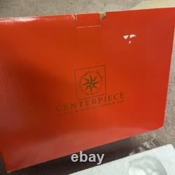 Christopher Radko Christmas Santa Sleigh withReindeer Cookie Jar Vintage READ