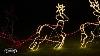 Christow Led Santa Sleigh Reindeer Rope Light 300cm