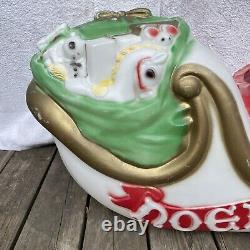 Core Sleigh Part General Foam Giant Santa Reindeer Blow Mold OEM Replacement
