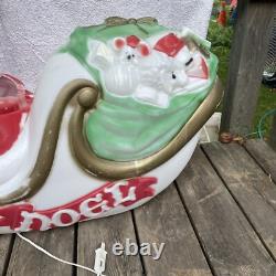 Core Sleigh Part General Foam Giant Santa Reindeer Blow Mold OEM Replacement