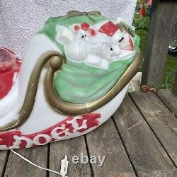 Core Sleigh Part General Foam Giant Santa Reindeer Blow Mold OEM Replacement