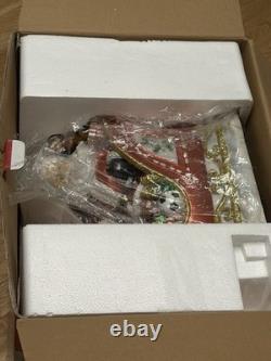 Costco Santa In Sleigh With 2 Reindeer Large Christmas Decor