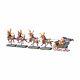 Dash Away All-santa's Sleigh And Reindeer 5 Piece Set By Jim Shore-4055048- Nib