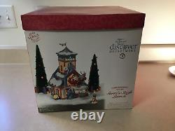 Department 56 Santas Sleigh Launch Northpole Series Gift Set 2001 Retired