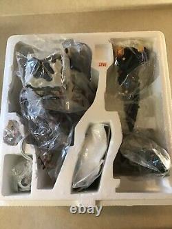Department 56 Santas Sleigh Launch Northpole Series Gift Set 2001 Retired