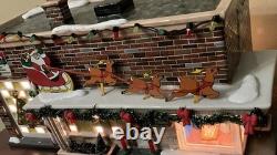 Dept 56 The Original Bronners Store Snow Village Santa Sled Reindeer Nativity