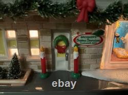 Dept 56 The Original Bronners Store Snow Village Santa Sled Reindeer Nativity