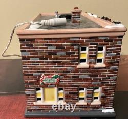 Dept 56 The Original Bronners Store Snow Village Santa Sled Reindeer Nativity