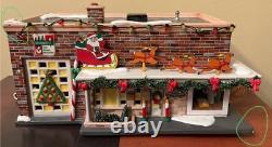 Dept 56 The Original Bronners Store Snow Village Santa Sled Reindeer Nativity