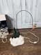 Dept 56 Up Up & Away Santa Reindeer Sleigh Christmas Rotates Around Works Video