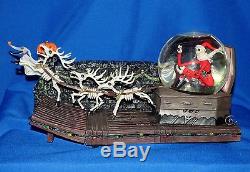 Disney Nbc Nightmare Christmas Musical Snowglobe Jack Santa Sleigh Reindeer Zero